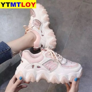(3 màu) Giầy Thể Thao Nữ Răng Cưa Phẩy Sơn