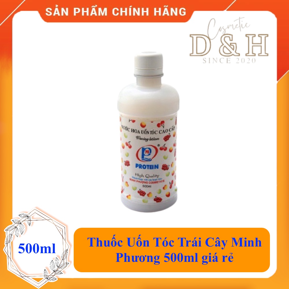 Uốn tóc lạnh Trái Cây 500ml Minh Phượng định hình nếp tóc