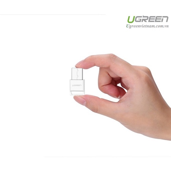 USB Thu Bluetooth 4.0 Cho Máy Tính Bàn và Laptop UGREEN 30443 - Hàng Chính Hãng BH 18 Tháng