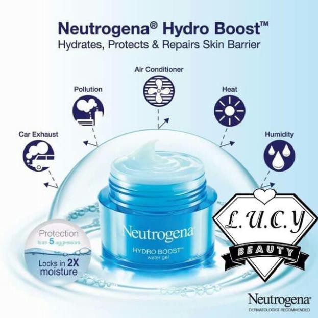 Hàng Pháp- Kem Dưỡng Ẩm Neutrogena  Hydro Boost Water Gel / Gel Cream MẪU MỚI NHẤT