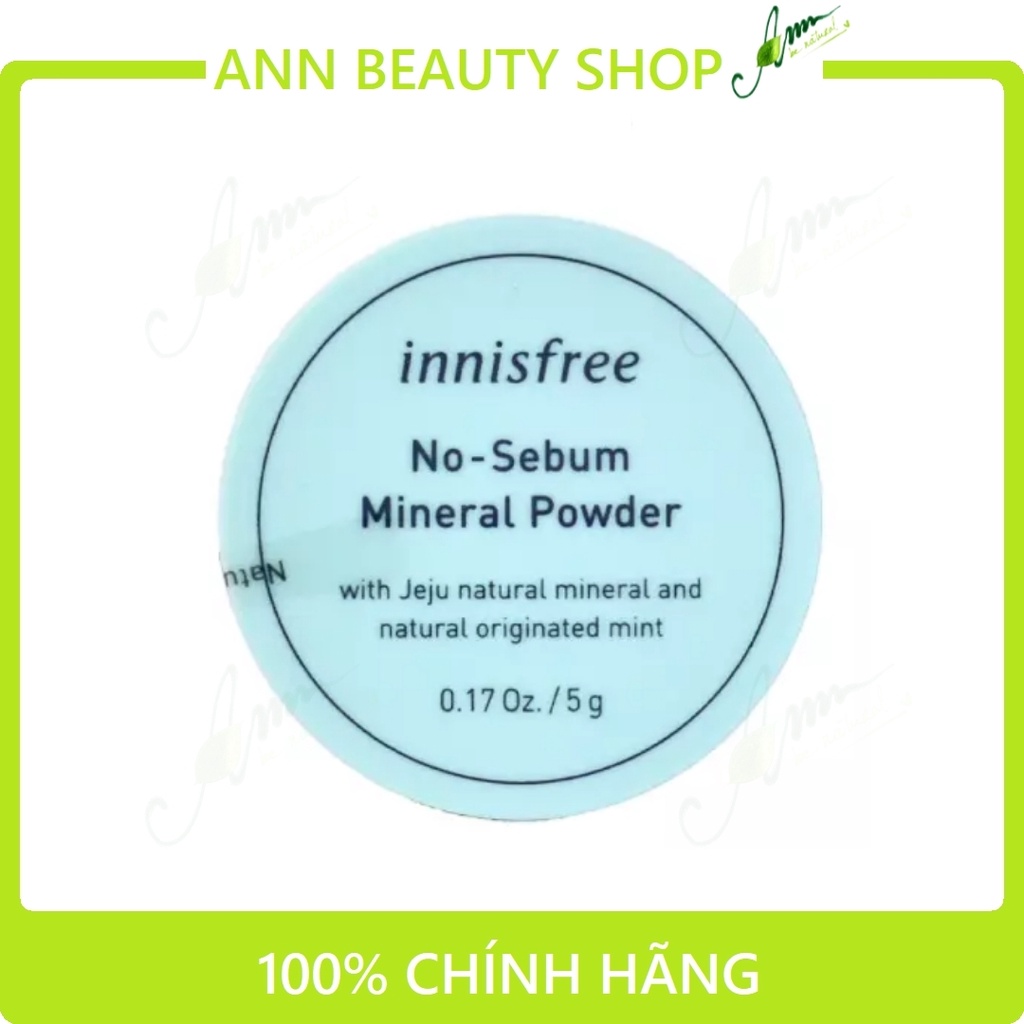 Phấn phủ dạng bột No Sebum Powder Innisfree