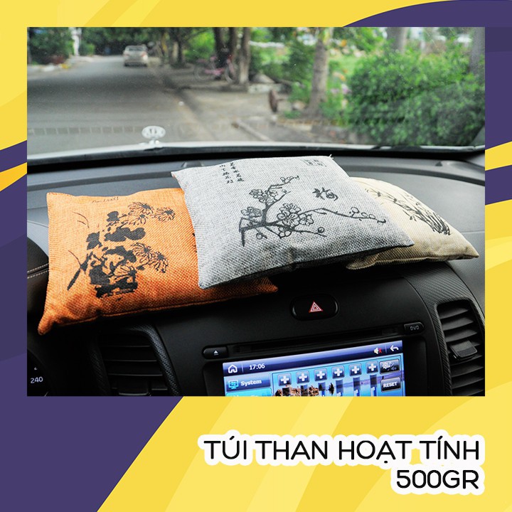 Than hoạt tính khử mùi ô tô, trong nhà - Hạt nhỏ cao cấp