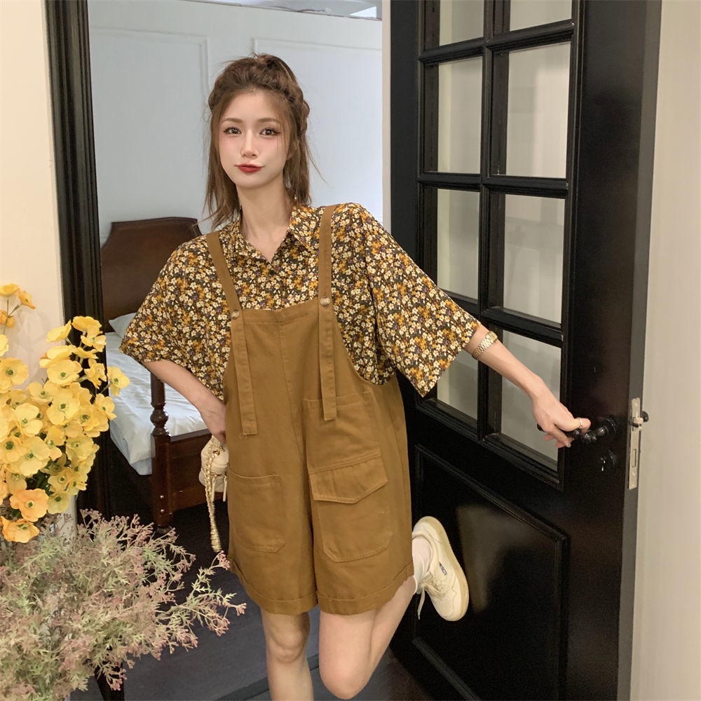 Áo Sơ Mi Tay Dài Họa Tiết Hoa Phong Cách Hàn Quốc Thời Trang Cho Nữ