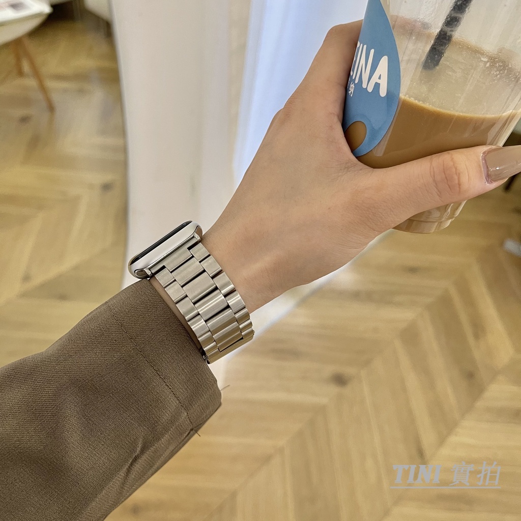 Dây đeo đồng hồ thông minh bằng kim loại cho Apple Watch Series IWatch 8/7/6/5/4/3/SE S8 Ultra 49mm 38mm 40mm 41mm 42mm 44mm 45mm