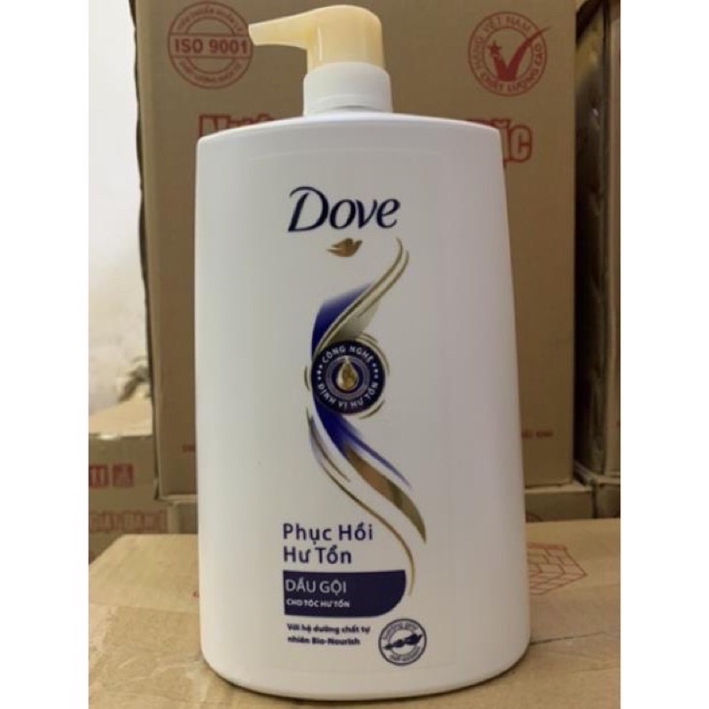 Dầu gội phục hồi hư tổn DOVE 1.4kg chai lớn