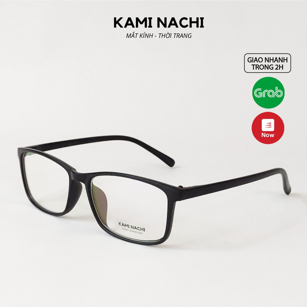 Gọng kính thời trang nam nữ KAMI NACHI dáng vuông phong cách đơn giản 2392 [CÓ THỂ LẮP TRÒNG CẬN] | BigBuy360 - bigbuy360.vn