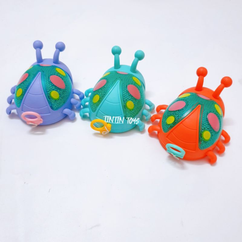 có ĐÈN - dây cót] Đồ chơi bé bọ cánh cam dễ thương