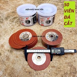 50 đá cắt sắt - đá cắt inox ( ĐÁ ĐỎ TỐT )