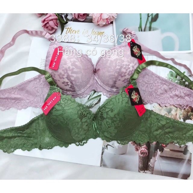 (3388)áo lót ren siêu đẩy ngực Thái lan