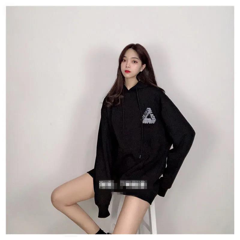Áo Hoodie Tay Dài Dáng Rộng In Hình Cá Tính Phong Cách Hàn Quốc Cho Cặp Đôi