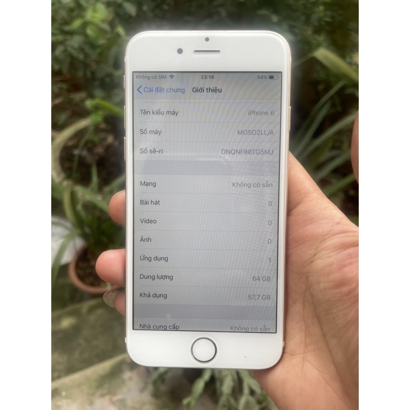 điện thoại iphone 6 64gb iCloud ẩn rẻ như xác