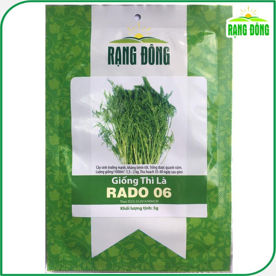 Hạt giống Thì Là sinh trưởng mạnh, thu hoạch nhiều lần, trồng quanh năm (gói 5 gr) - Hạt giống Rạng Đông