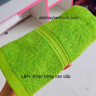 Khăn mặt màu Tân Thịnh, kt 30x50cm sale