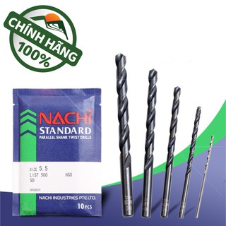 Mũi khoan sắt Nhật Bản Nachi 6mm-10.5mm  / Japan