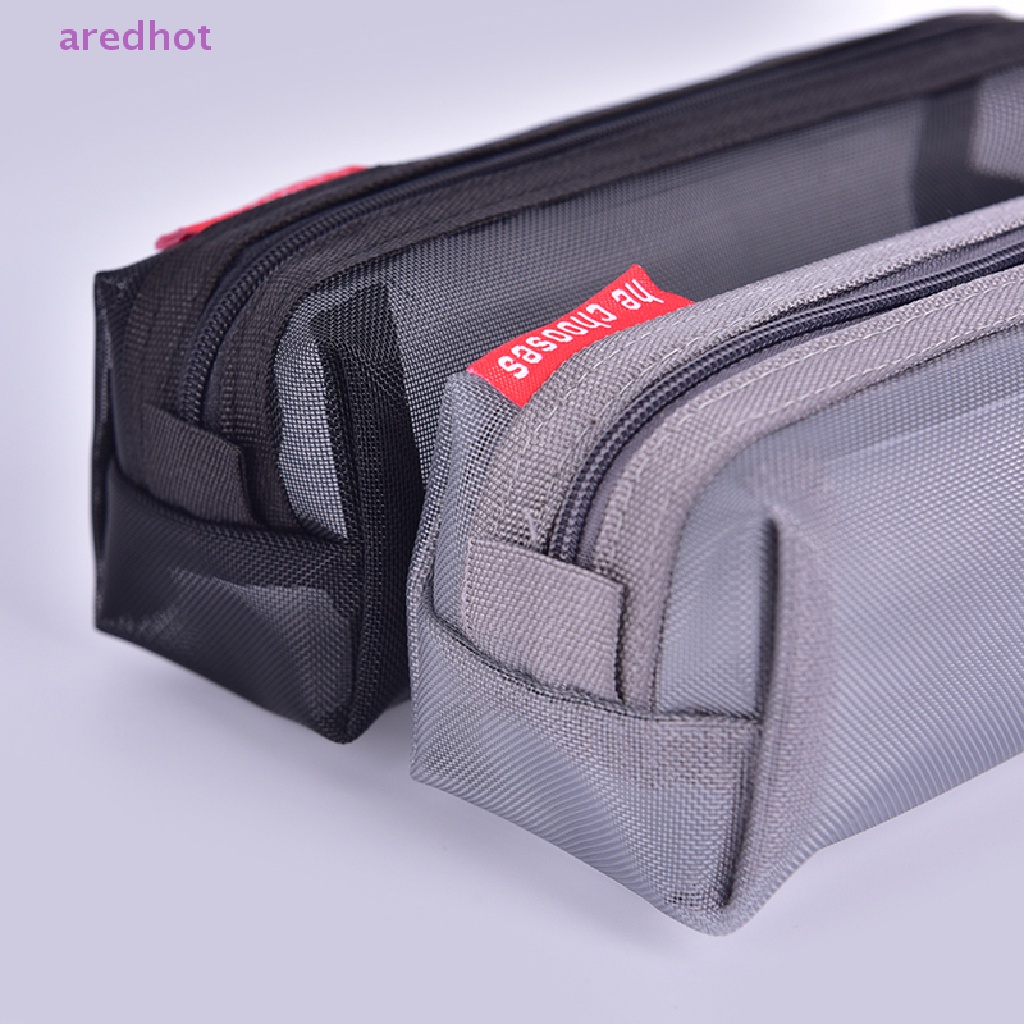 Túi Đựng Bút Trong Suốt Có Khóa Kéo Tiện Dụng Cho Học Sinh Mới