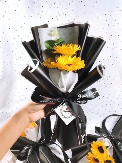 BÓ HOA HƯỚNG DƯƠNG 3 bông