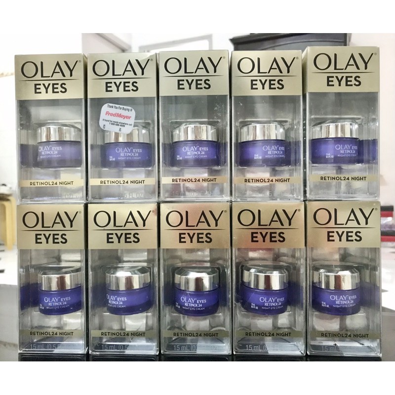 Kem dưỡng mắt Olay Eyes Retinol 24 Night Eye Cram 15ml