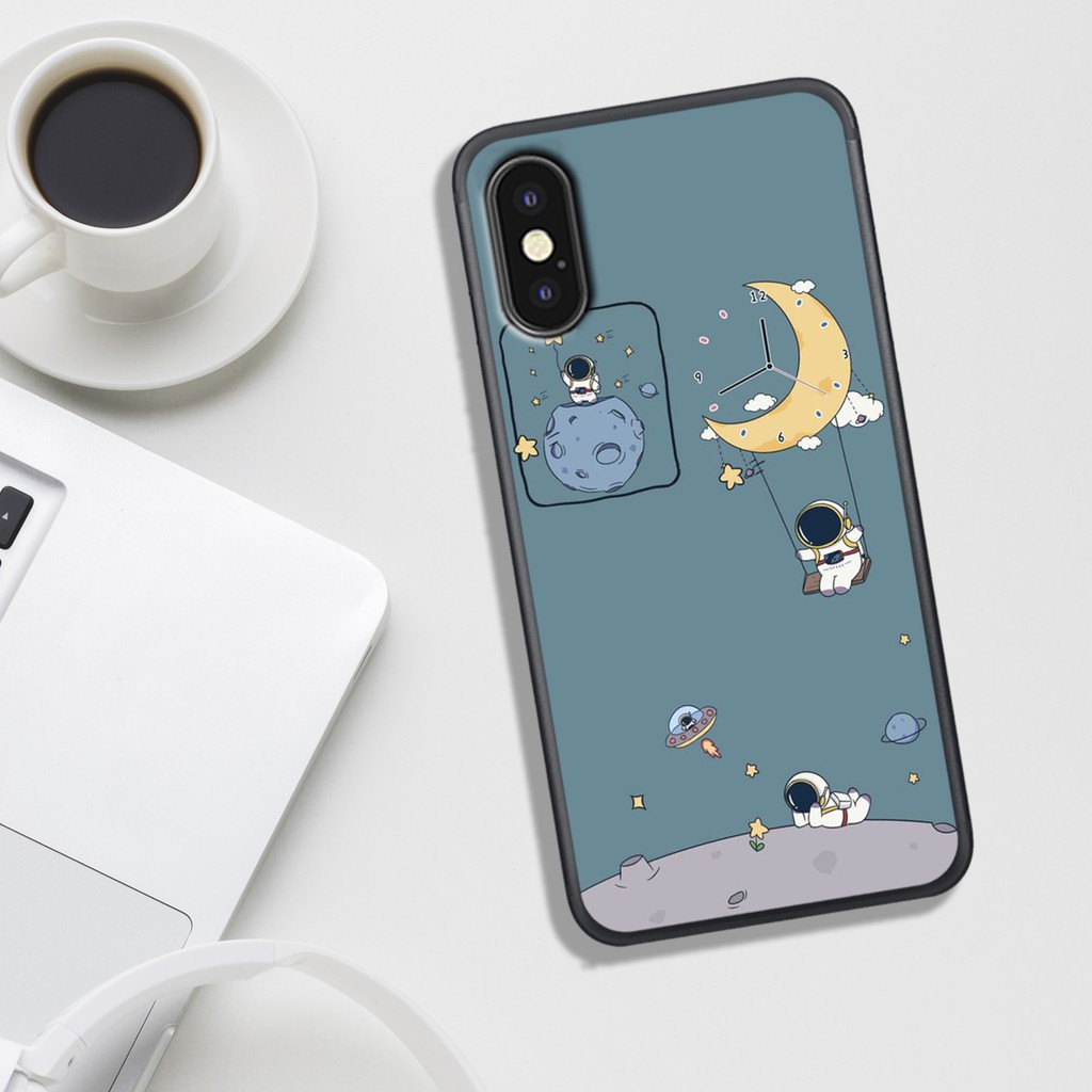 ỐP LƯNG IPHONE X/XR/XSMAX,   IN HÌNH PHI HÀNH GIA ĐÁNG YÊU VÀ NGỘ NGHĨNH.