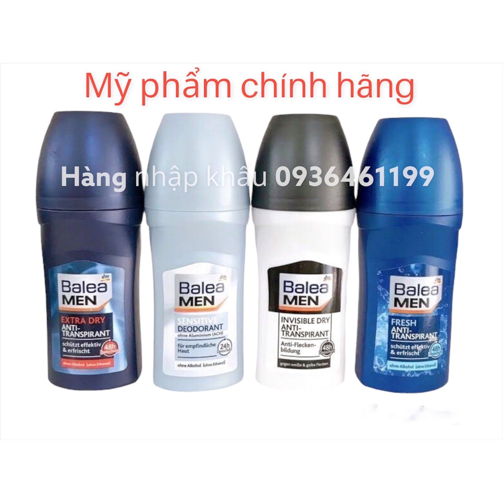 Lăn nách khử mùi siêu thơm Balea Men 48h -Nội Địa Đức