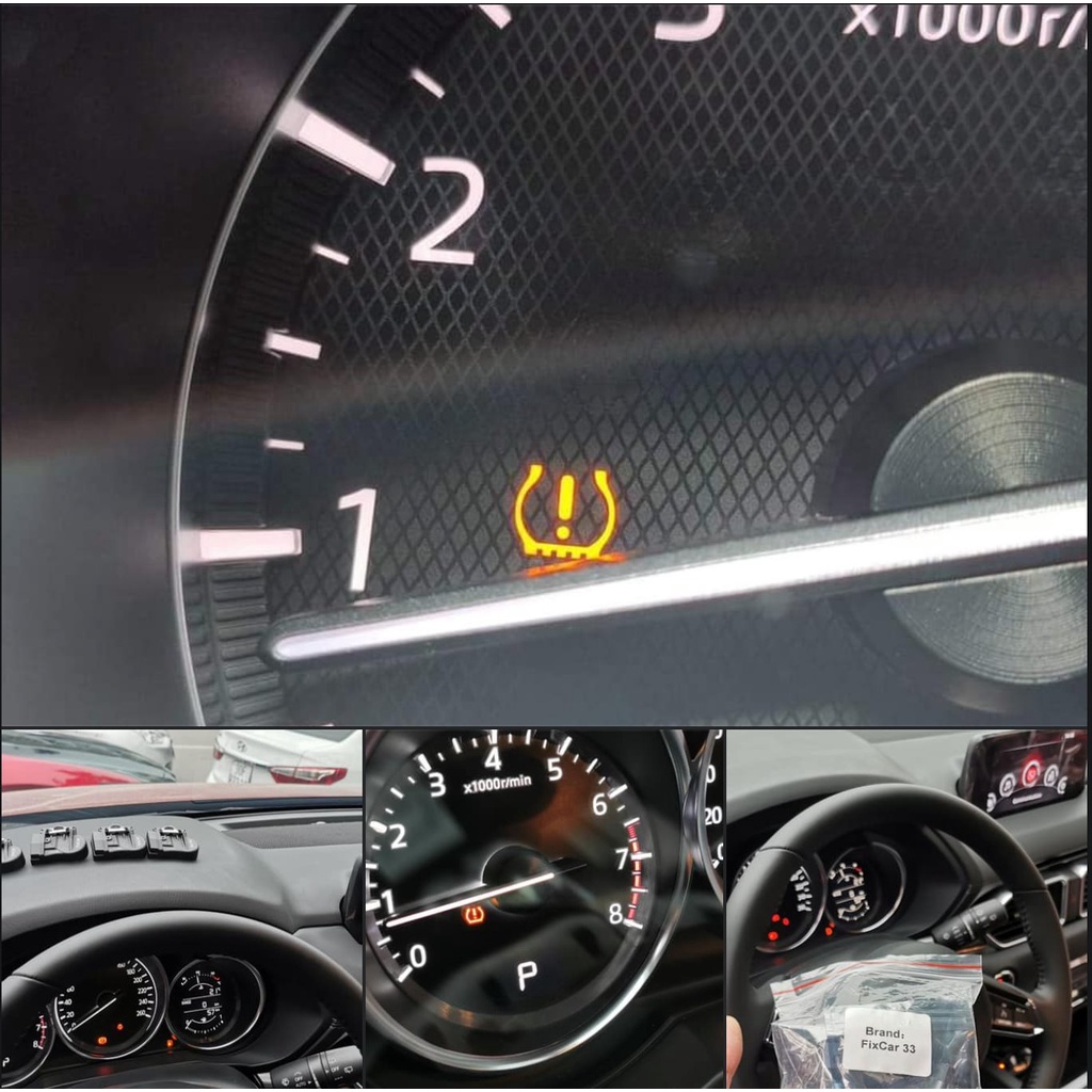 Cảm biến áp suất lốp tích hợp màn hình taplo zin Mazda Cx5 2018 - 2021