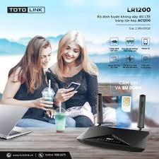 [ LR1200 ] Bộ Định Tuyến Không Dây 4G LTE Băng Tần Kép AC1200 TOTOLINK | BigBuy360 - bigbuy360.vn