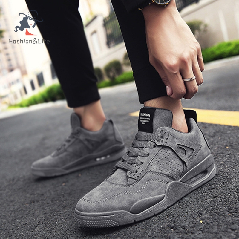 ✨F&L✨ Mens Solid Color Sneakers Lightweight Breathable Athletic Running Walking Shoes