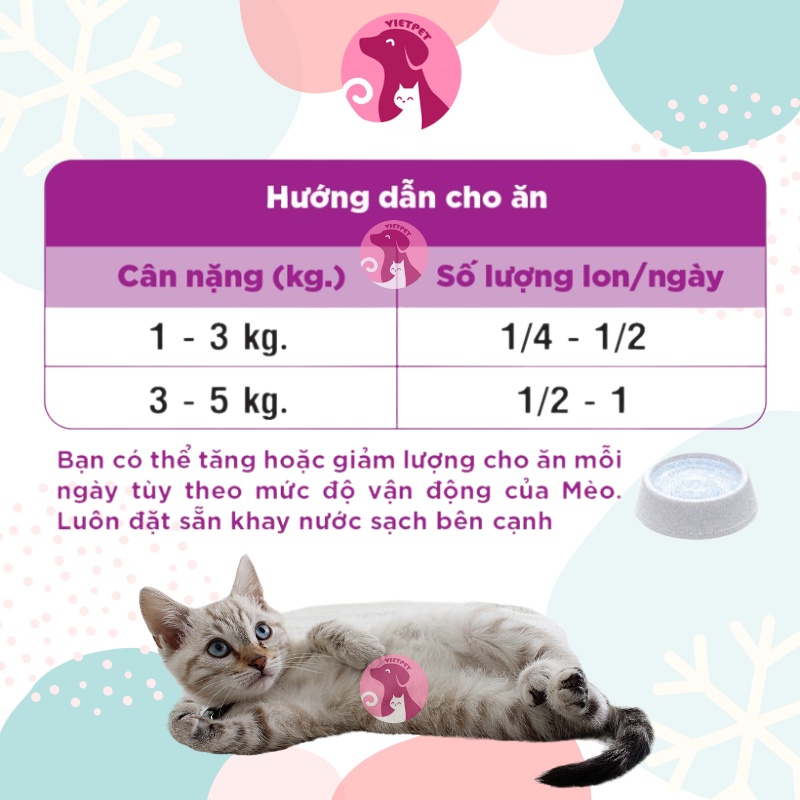 WHISKAS - Lon thức ăn cho mèo lớn dạng pate