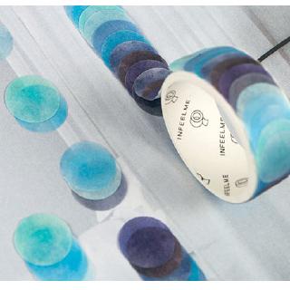 Cuộn Chấm Tròn Winzige Thiết Kế Phối Màu Gradient Trang Trí Đa Dụng