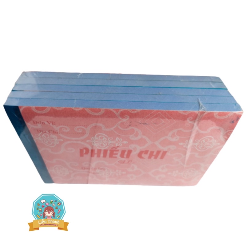 Phiếu chi 3 Liên 50 bộ 150 tờ khổ 13cmx19cm