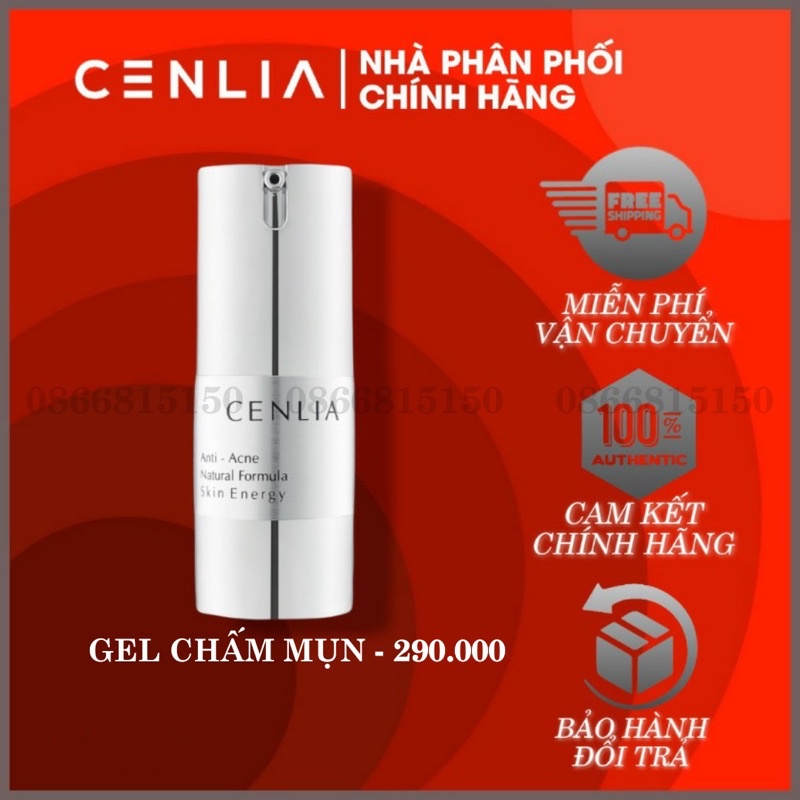 Gel mụn CENLIA 🔥[ CHÍNH HÃNG ]🔥 trả lại làn da sáng mịn sạch mụn, làm mờ thâm mụn, dứt điểm mụn hoàn toàn