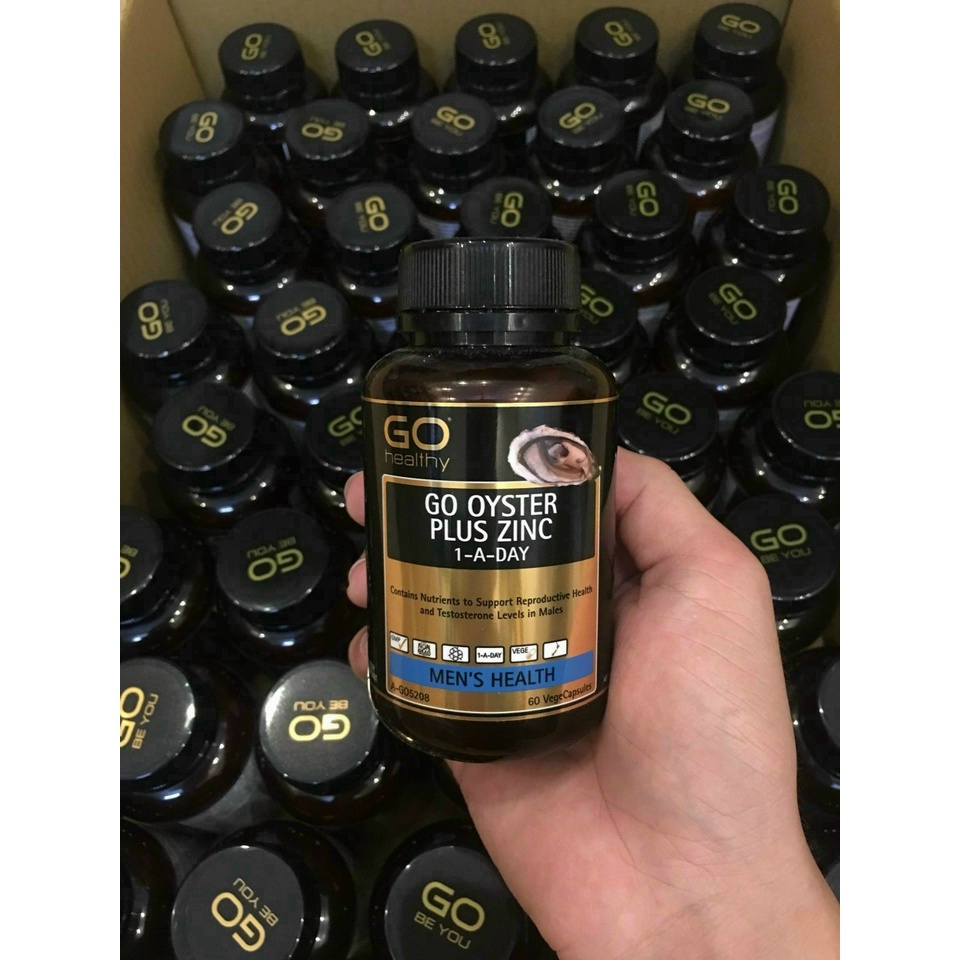 Tinh chất hàu GO Oyster Plus Zinc - 120 viên
