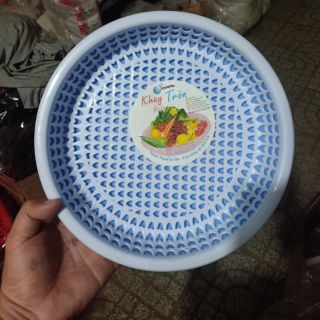 Khay úp ly tròn, màu ngẫu nhiên