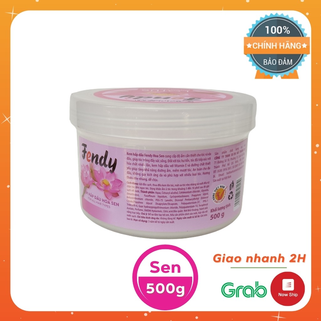 Kem Ủ Tóc (Kem Ủ Lạnh) Hoa Sen FENDY 500g