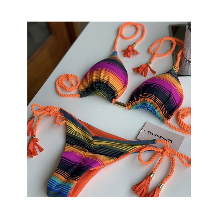 DUNEA Bộ bikini y0725 tua rua nhiều màu gợi cảm cho nữ