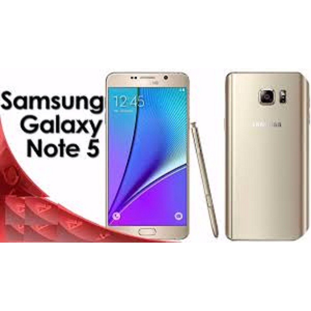 [RẺ VÔ ĐỊCH] điện thoại SAMSUNG GALAXY NOTE 5 64gb ram4 HÃNG - Chiến Game mượt