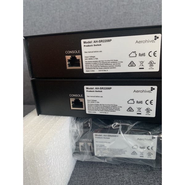 Bộ chuyển mạch- Switch poe AT-30w-Aerohive -sr2208p