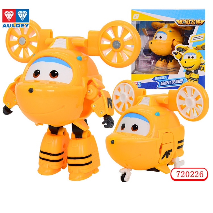 Mô hình Super wings Robot biến hình máy bay cỡ lớn nhân vật NEO bằng nhựa đồ chơi trẻ em