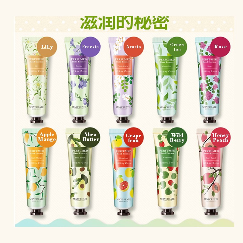 Kem Dưỡng Da Tay Maycreate Chính Hãng Hand Cream Hàng Nội Địa Trung MKDT1