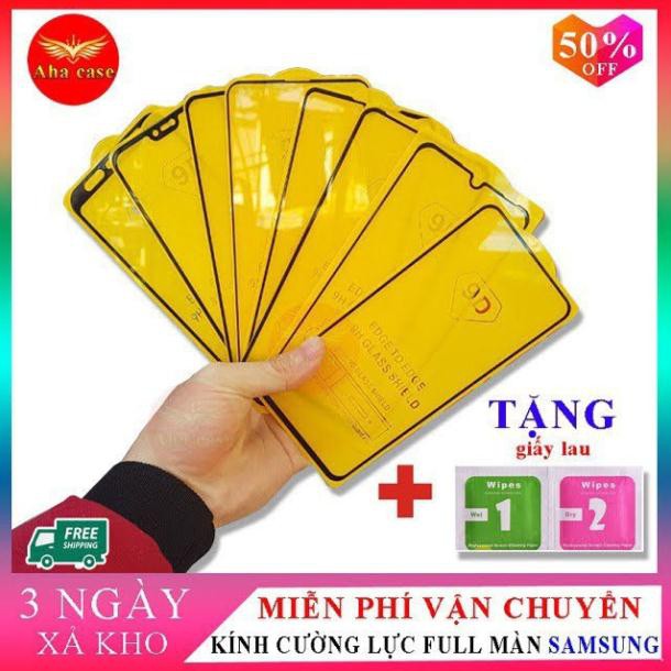 Kính cường lực full màn hình samsung A10 A20 A30 A40 A50 A10S A20S A30S A50S A70 A80 A90..A51 A71 A01 A11 A11 A21
