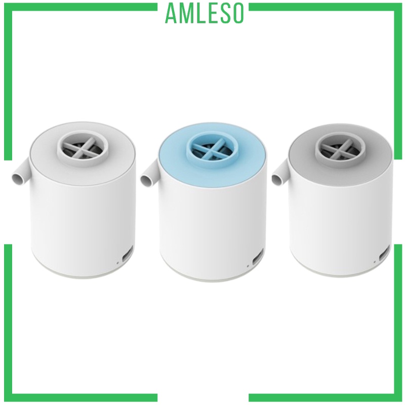 [AMLESO] Mini Air Pump USB Rechargeable Quick-Fill Tiny Pump for Floats Swimming Ring