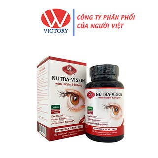 Viên Dưỡng Mắt NUTRA VISION (Hộp 30 Viên) - Hỗ Trợ Bảo Vệ Và Kéo Dài Thị Lực Mắt - Victory Pharmacy
