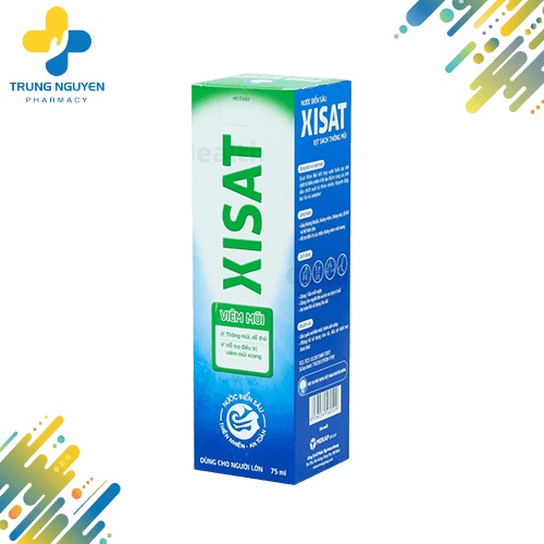 Dung dịch hỗ trợ giảm viêm mũi Xisat (Chai 75ml)