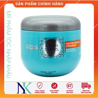 Hấp dầu suôn mượt L’oreal Hair Spa Deep Nourishing 500ML