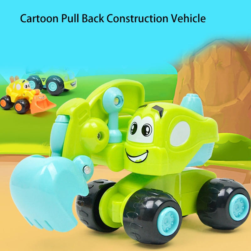 Mô Hình Xe Tải Hoạt Hình Đồ Chơi Cho Bé