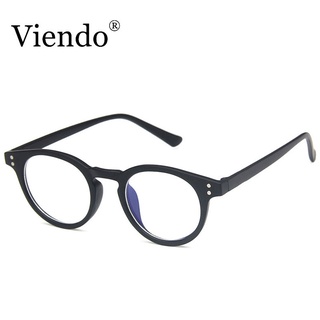 Gọng kính nhựa dẻo nam nữ VIENDO mắt tròn chống ánh sáng xanh hàn quốc thời trang