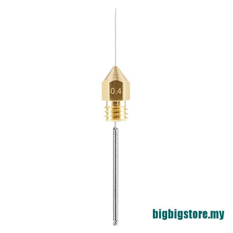 Bộ 22 / 23 Đầu Phun Và Dụng Cụ Vệ Sinh Mk8 0.4mm Cho Máy In 3d