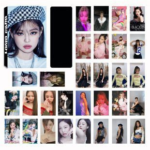 (không hộp) Bộ ảnh lomo BLACKPINK LISA ROSE JENNIE JISOO 30 tấm mẫu mới in hình idol kpop đẹp