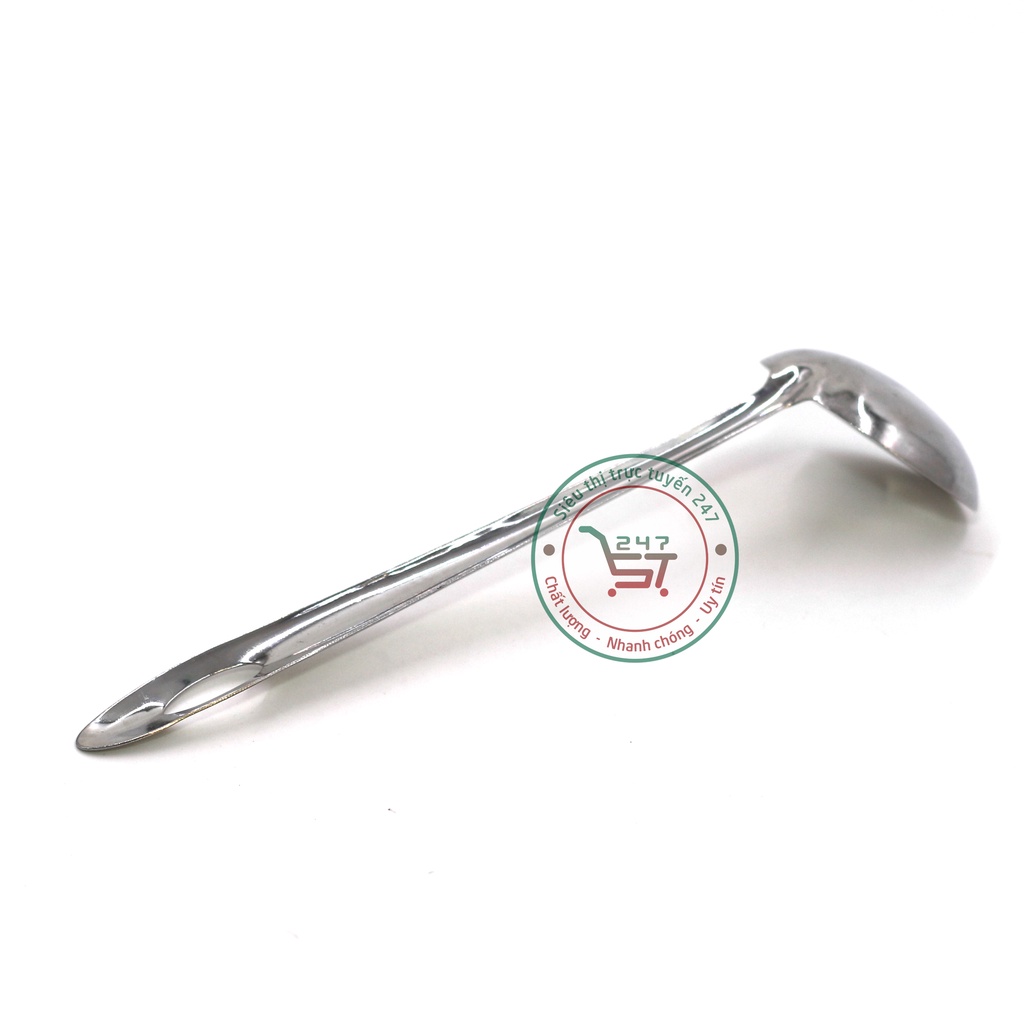 Vá 6 múc canh lấy nước Muôi canh cỡ số 6 nhỏ gọn bằng inox sáng bóng