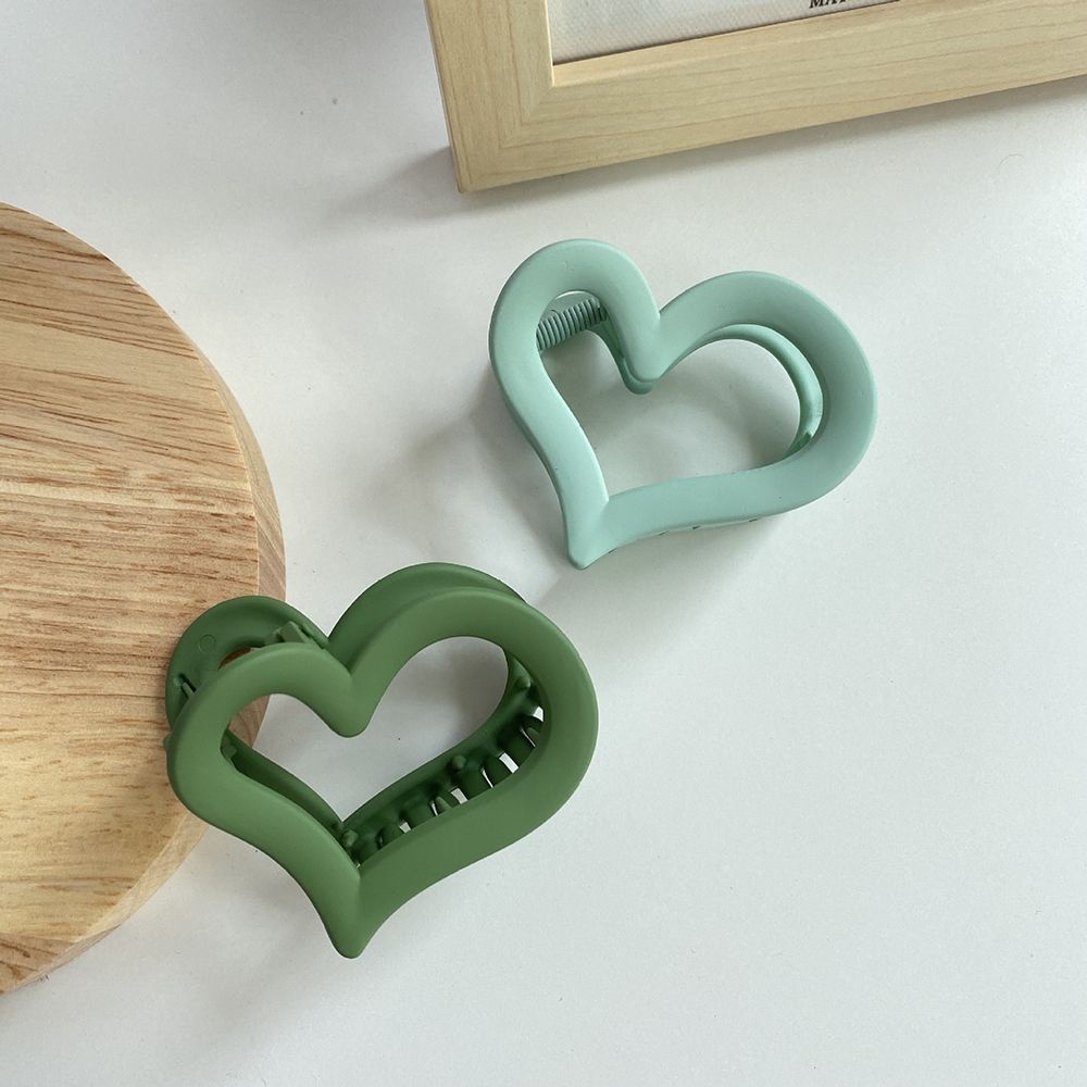 Kẹp tóc càng cua bằng acrylic màu kẹo thiết kế hình học phong cách Hàn Quốc dễ thương cho nữ