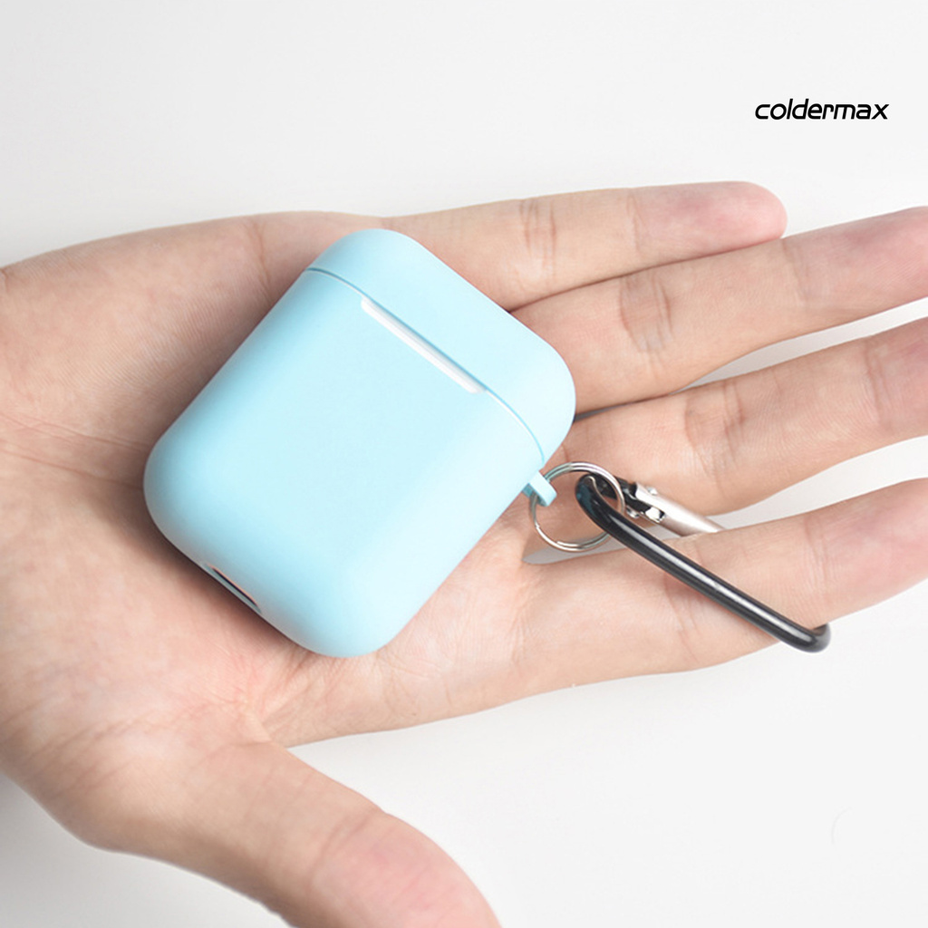 Vỏ hộp sạc tai nghe Airpods 1/2 bằng silicone